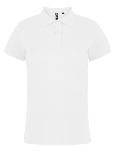 A-AQ020-Polo coupe classique pour femme