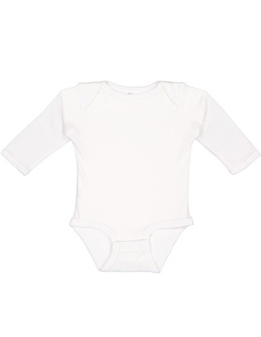 RAB-4411EU-Infant Fine Jersey Long Sleeve Bodysuit