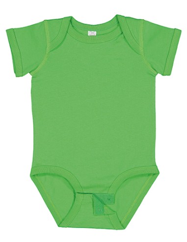 RAB-4424EU-Infant Fine Jersey Short Sleeve Bodysuit