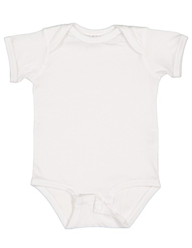 RAB-4424EU-Infant Fine Jersey Short Sleeve Bodysuit
