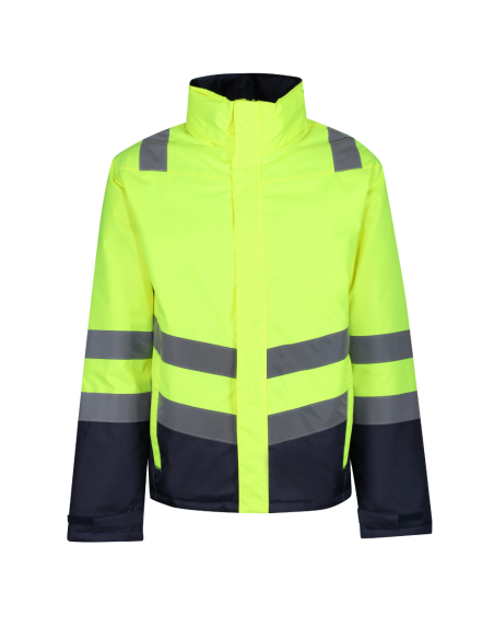 REG-TRA219-HI-VIS PRO TWO TONE INSULATED PARKA