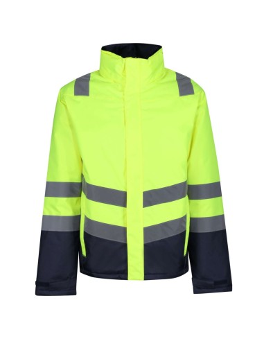 REG-TRA219-HI-VIS PRO TWO TONE INSULATED PARKA