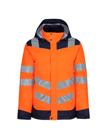 REG-TRA220-HI-VIS PRO TWO TONE THERMOGEN HEATED JACKET