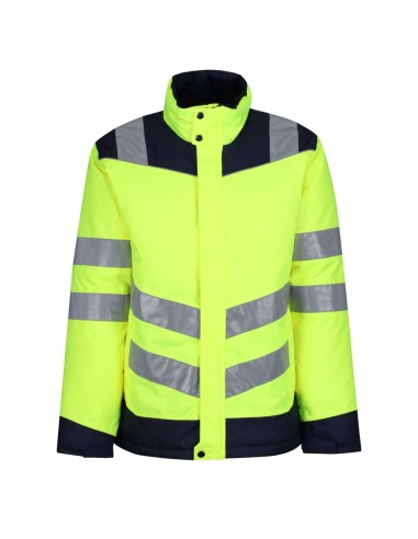 REG-TRA220-HI-VIS PRO TWO TONE THERMOGEN HEATED JACKET