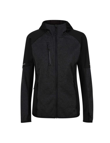 REG-TRF621-WOMEN'S X-PRO COLDSPRING II HYBRID PERFORMANCE STRETCH HOODED FLEECE JACKET