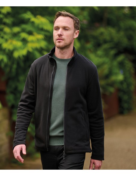 REG-TRF622-Honestly Made Recycled Full Zip Microfleece