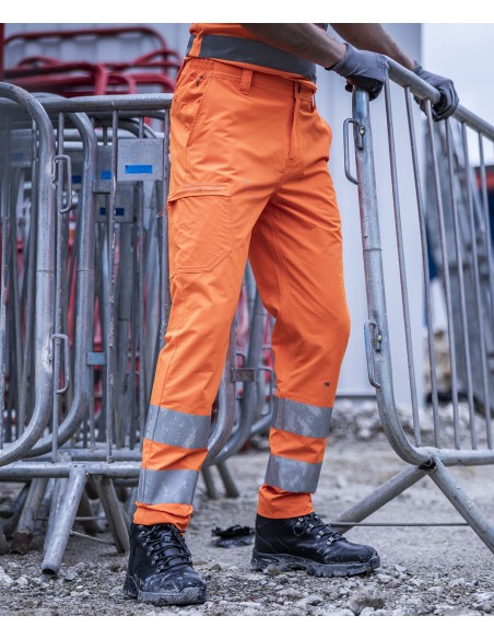 REG-TRJ629R-Hi-vis pro contract stretch action trousers