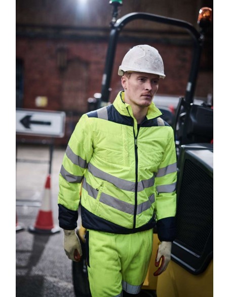 REG-TRA483-HI-VIS PRO TWO TONE THERMAL JACKET