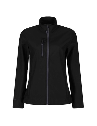 REG-TRA616-WOMEN'S HONESTLY MADE RECYCLED PRINTABLE SOFTSHELL JACKET
