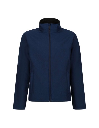 REG-TRA698-LIMESTONE MARL PRINTABLE SOFTSHELL JACKET