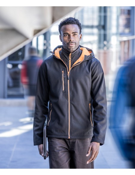 REG-TRA705-Navigate 2-Layer Hooded Softshell Jacket