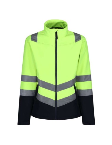 REG-TRA722-PRO HI-VIS SOFTSHELL JACKET