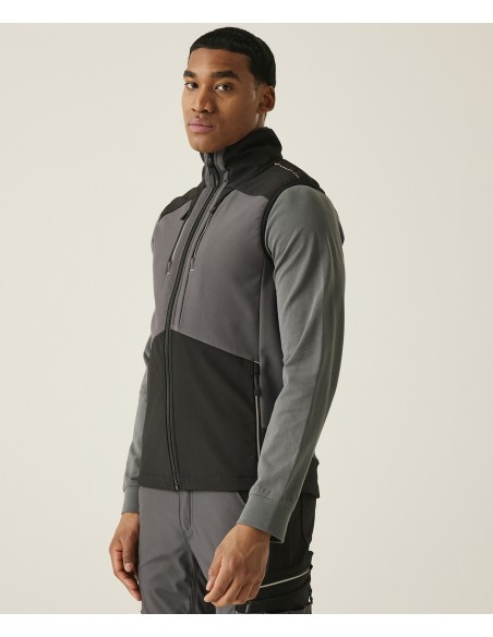 REG-TRA749-4TEX Stretch 3-Layer Softshell Bodywarmer