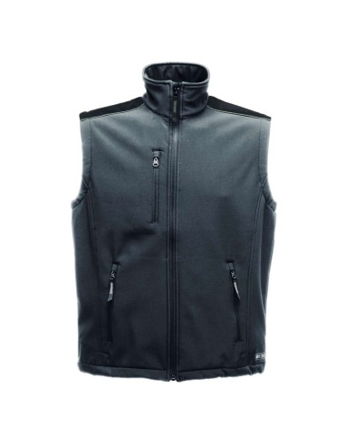 REG-TRA813-SANDSTORM - SOFTSHELL RIPSTOP BODYWARMER