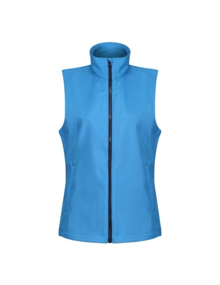 REG-TRA845-WOMEN'S ABLAZE PRINTABLE SOFTSHELL BODYWARMER