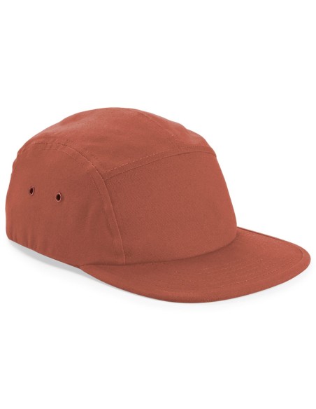 B-BC654-Casquette en toile 5 panneaux