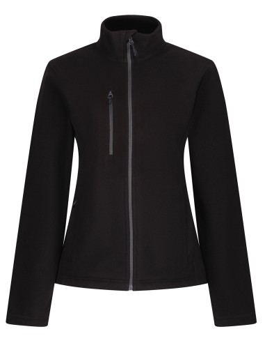 REG-TRF628-Honestly Made Recycled Womens Full Zip Fleece