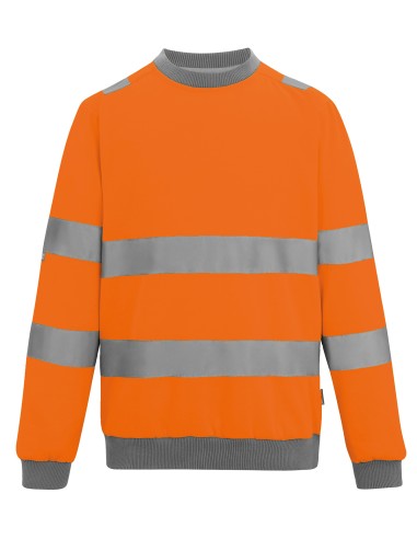 REG-TRF813-Hi-Vis Pro Contract Crew Neck Sweatshirt