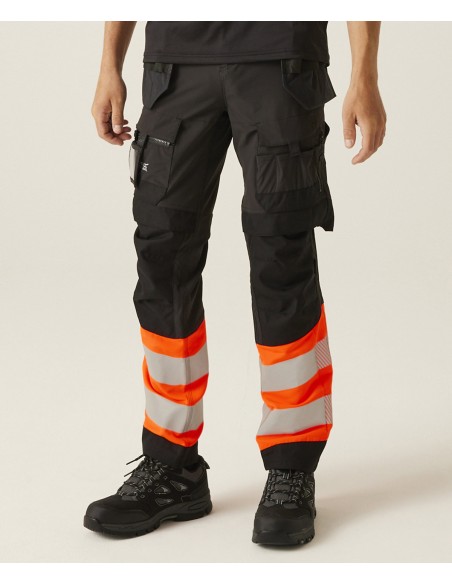 REG-TRJ480-Hi-Vis X-Pro Stretch Holster Trouser (Class 1)