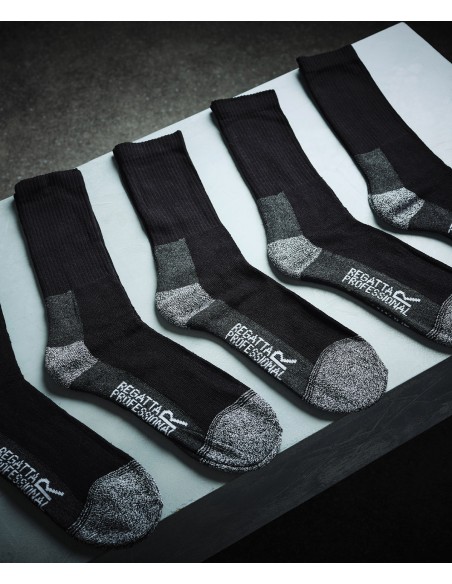 REG-TRP141-Pro 5-pack work socks