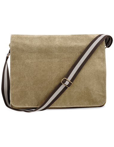 QUA-QD610-Vintage Canvas Despatch Bag