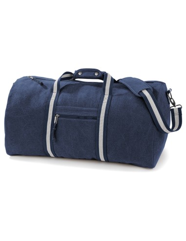 QUA-QD613-Vintage Canvas Holdall