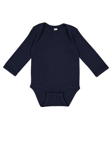 RAB-4411EU-Infant Fine Jersey Long Sleeve Bodysuit
