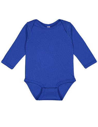 RAB-4411EU-Infant Fine Jersey Long Sleeve Bodysuit