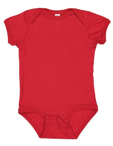 RAB-4424EU-Infant Fine Jersey Short Sleeve Bodysuit