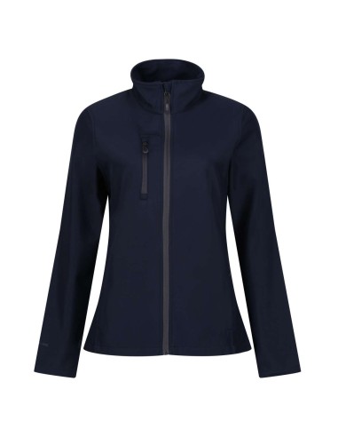 REG-TRA616-WOMEN'S HONESTLY MADE RECYCLED PRINTABLE SOFTSHELL JACKET