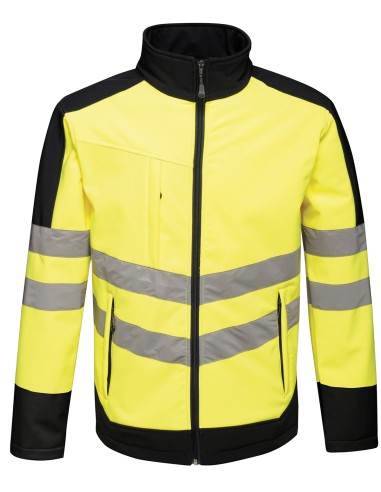 REG-TRA625-Pro Hi-Vis Softshell Jacket