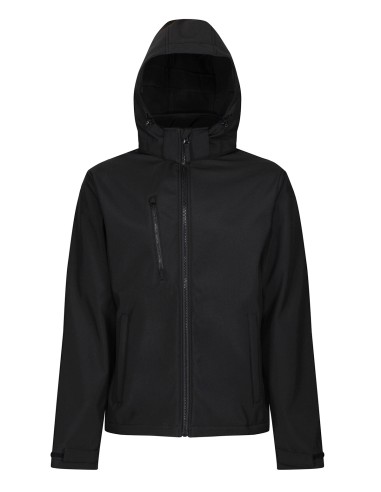 REG-TRA701-Venturer 3-Layer Printable Hooded Softshell Jacket