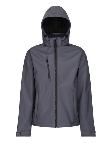 REG-TRA701-Venturer 3-Layer Printable Hooded Softshell Jacket
