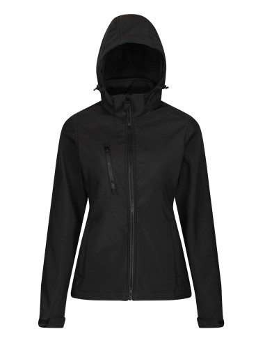REG-TRA702-Womens Venturer 3-Layer Printable Hooded Softshell Jacket