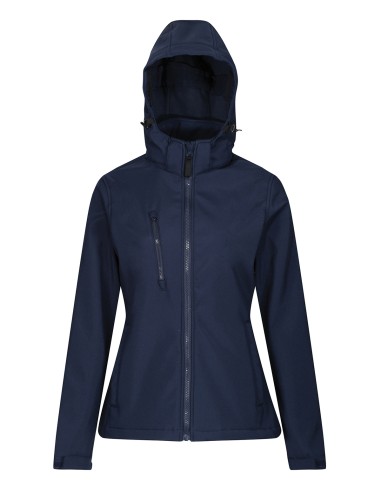 REG-TRA702-Womens Venturer 3-Layer Printable Hooded Softshell Jacket