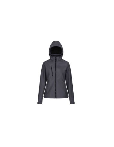 REG-TRA702-Womens Venturer 3-Layer Printable Hooded Softshell Jacket
