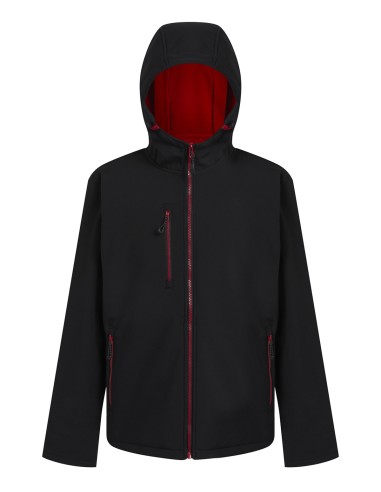 REG-TRA705-Navigate 2-Layer Hooded Softshell Jacket