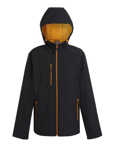 REG-TRA705-Navigate 2-Layer Hooded Softshell Jacket