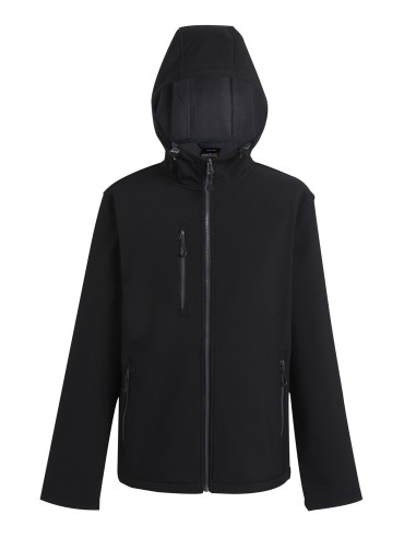 REG-TRA705-Navigate 2-Layer Hooded Softshell Jacket