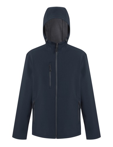REG-TRA705-Navigate 2-Layer Hooded Softshell Jacket