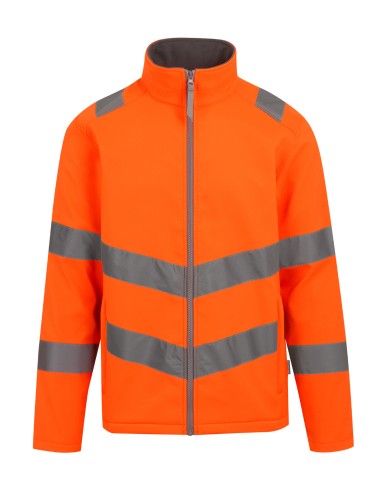 REG-TRA712-Pro Contract Hi-Vis Ablaze 2L Softshell Jacket