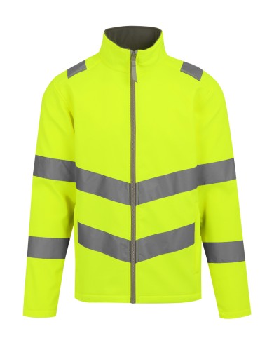 REG-TRA712-Pro Contract Hi-Vis Ablaze 2L Softshell Jacket