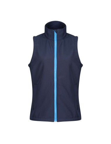 REG-TRA845-WOMEN'S ABLAZE PRINTABLE SOFTSHELL BODYWARMER