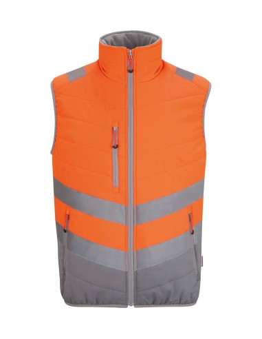 REG-TRB202-Hi-Vis 2-Tone Thermal Baffle Bodywarmer