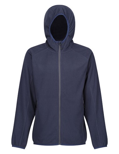 REG-TRF690-Navigate Hooded Full Zip Fleece