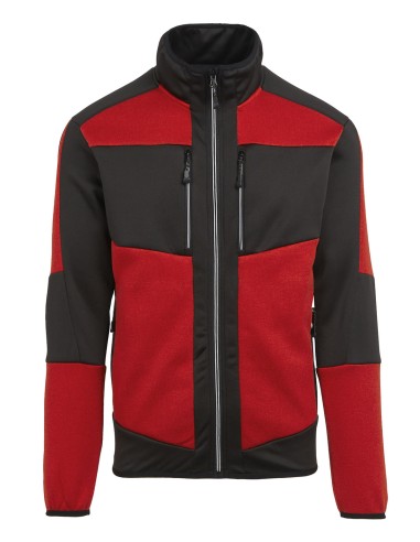 REG-TRF720-E-volve Unisex Knit Effect Stretch Midlayer Jacket