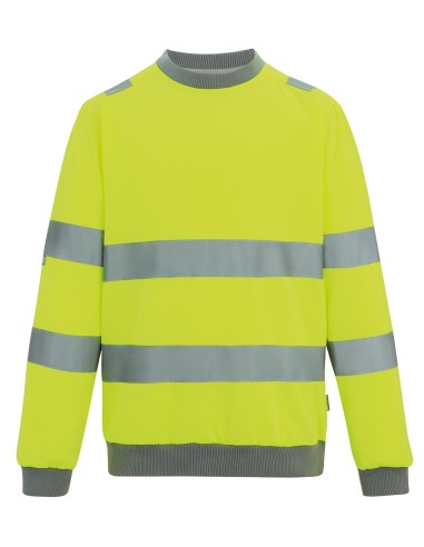 REG-TRF813-Hi-Vis Pro Contract Crew Neck Sweatshirt