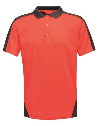 REG-TRS174-Contrast Coolweave Polo
