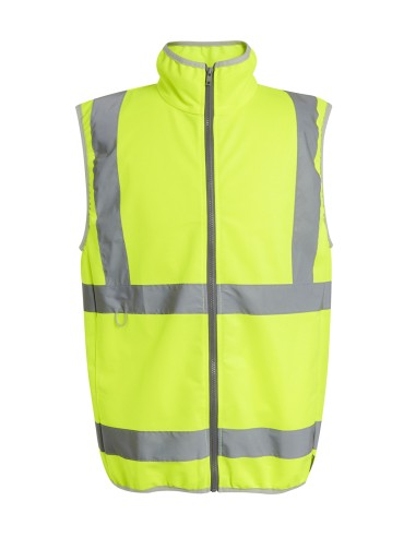 REG-TRS257-Pro Hi-Vis Full Zip Gilet