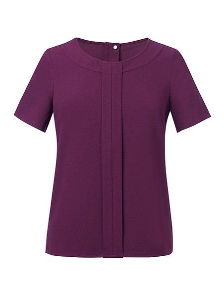 B-2280-Womens Verona Short Sleeve Blouse